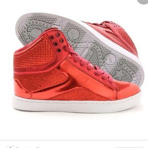 Pastry pop tart glitter dance sneaker girl size 2